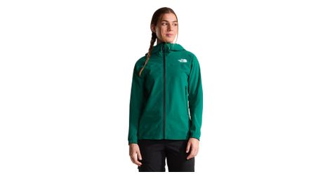 Giacca antivento The North Face Summit Off Width verde da donna