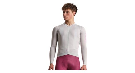 Maillot Manches Longues Rapha Pro Team Lightweight III Silver Homme
