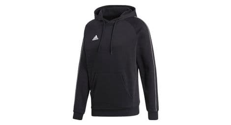 Adidas core 18 hoodie ce9068, homme, noir, sweat-shirt