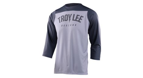 Maillot de manga 3/4 troy lee designs ruckus gris claro/oscuro