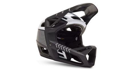 Casque integral fox proframe rs mash noir blanc