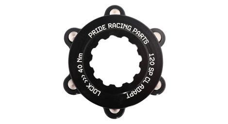 Adaptateur de Disque 6 Trous Pride Racing SP 120 mm pour Moyeux Center Lock