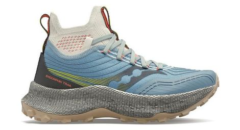 Saucony endorphin trail mid blue scarpe da trail running da donna