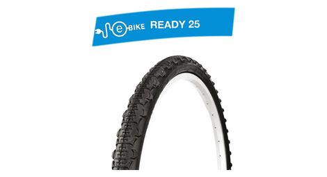 Pneu vtt 26x1 90 tr deli blue way anticrevaison 2 5mm noir s 602  50 559