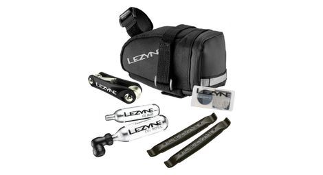 Kit sacoche de selle + outils lezyne m - caddy co2 kit noir