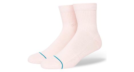 Stance icon crew socks pink 38-42