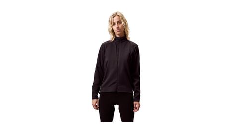 Chaqueta cortavientos Endura AllTrack Race negra para mujer
