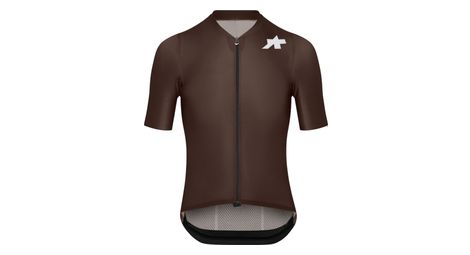 Maillot Manches Courtes Assos Mille GT S11 EVO Marron Homme