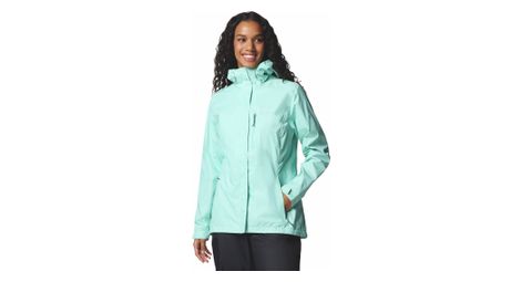 Veste imperméable columbia pouring adventure iii bleu femme