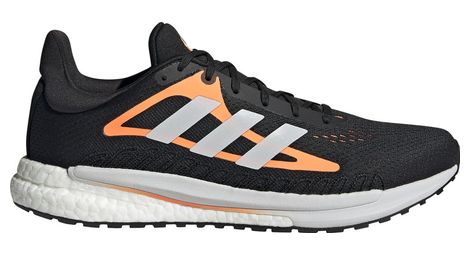 Chaussures de running adidas solar glide 3 noir orange homme