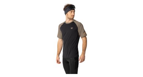 Maillot manches courtes dynafit alpine pro marron homme