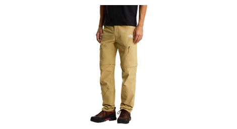 Pantalones convertibles The North Face Exploration beige para hombre - Regular