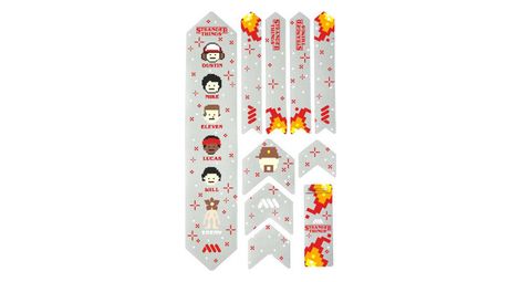 All mountain style kit de protección extra stranger things 8bit