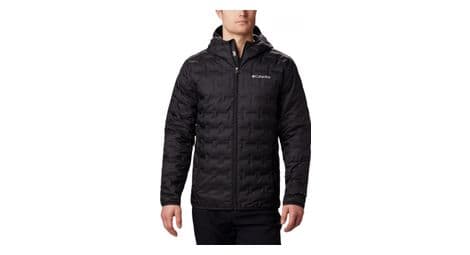 Doudoune columbia delta ridge down hooded homme noir