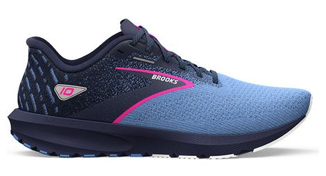 Zapatillas running brooks launch 10 azul rosa mujer 39