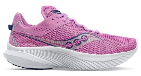 Chaussures de running femme saucony kinvara 14 rose