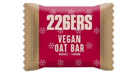 226ers vegan oat nougat 50g energy bar