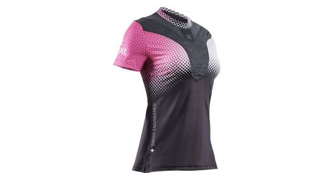X-bionic corefusion run pink/white women's jersey met korte mouwen