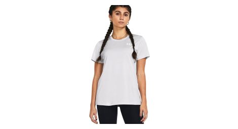 Maillot de manga corta under armour tech twist gris para mujer