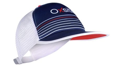 Casquette oxsitis trucker bbr bleu blanc unisex