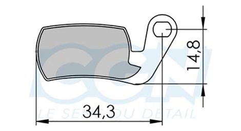Plaquette frein vtt 29 clarks kevlar competition adapt. magura marta 2002-2008/marta sl (p