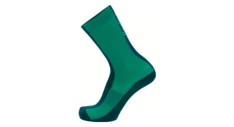 Calcetines santini puro high profile unisex verde