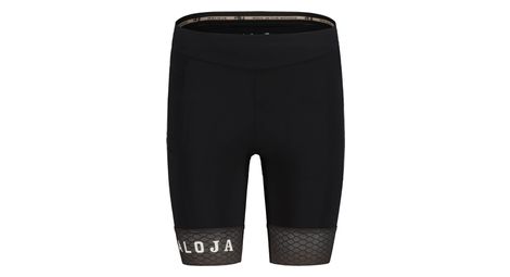 Kurze trägerlose damen radlerhose maloja barlaminam. schwarz xs