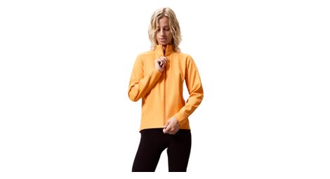 Giacca antivento Endura AllTrack Race arancione da donna