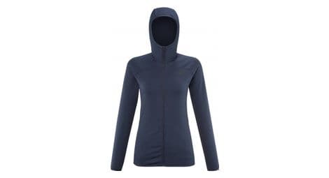 Polaire millet seneca hoodie femme bleu