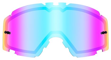 Ecran de Masque O'Neal B-30 Double Ecran Bleu Miroir