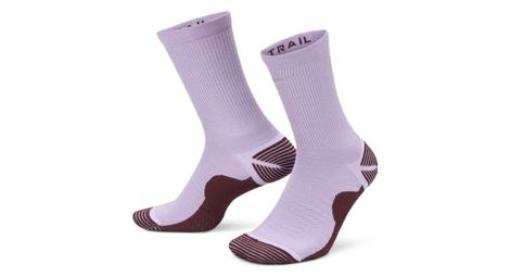 Nike trail run crew purple