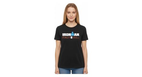 T-shirt manches courtes ironman italy emilia-romagna noir femme