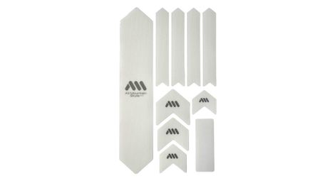 Kit proteción de cuadro all mountain style honey comb xl 10 pcs - transparente