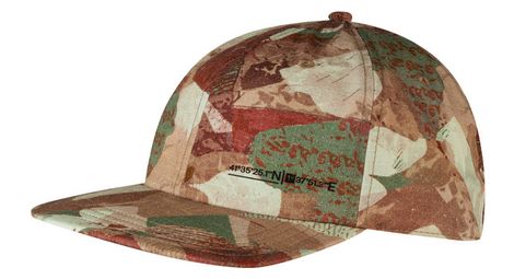 Casquette buff pack baseball hetch marron/beige