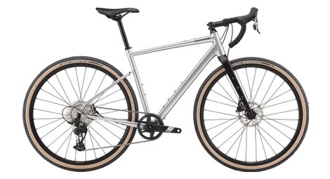 Bicicleta de gravilla cannondale topstone sram apex xplr 12v 700 mm gris mercurio l / 177-193 cm