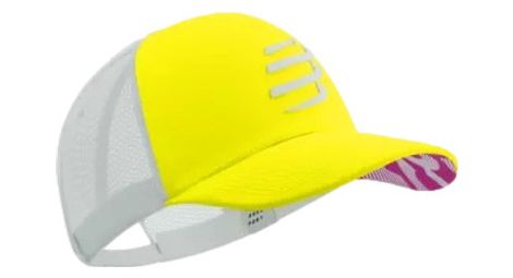 Compressport trucker cap gelb