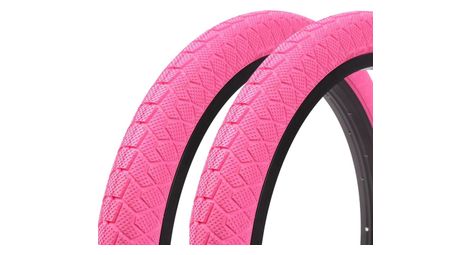 BMX Reifen SET KENDA 20 Zoll x 1,95 Zoll pink