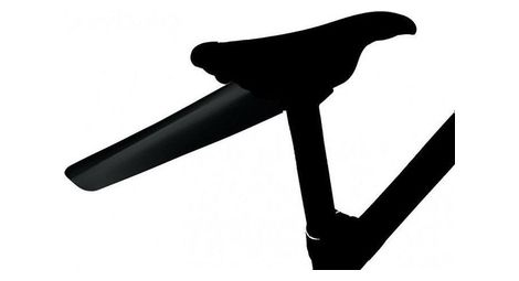 Garde-boue de selle velox clip-on double pli - noir