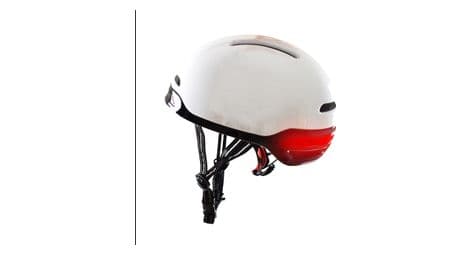 Casque vélo bol intelligent blanc pour bmx, vtt, trotttinette