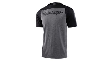 Maillot de manga corta troy lee designs skyline signature gris/negro