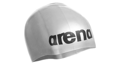 Bonnet de bain arena moulded pro ii argent