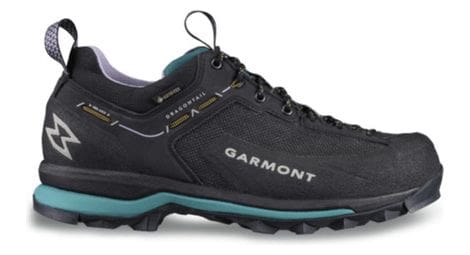 Wiederaufbereitetes produkt - garmont dragontail synth gore-tex damen approach-schuhe schwarz/blau