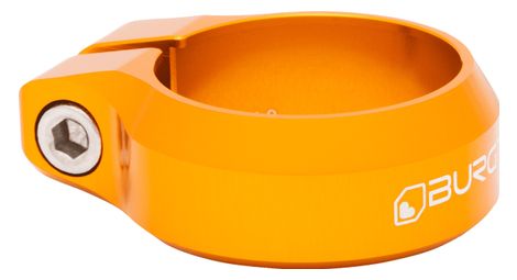Burgtec aluminium orange seat clamp 36.4