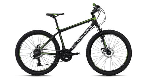 Vtt semi-rigide 26 xceed noir-vert tc 46 cm ks cycling