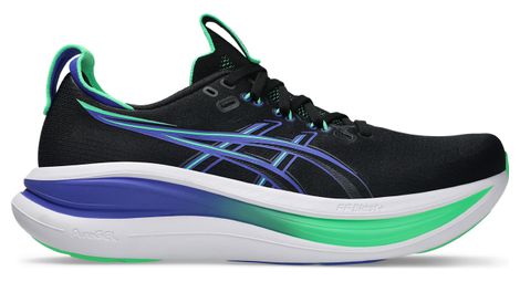 Asics Gel-Nimbus 28 Laufschuhe Schwarz/Grün/Blau Herren