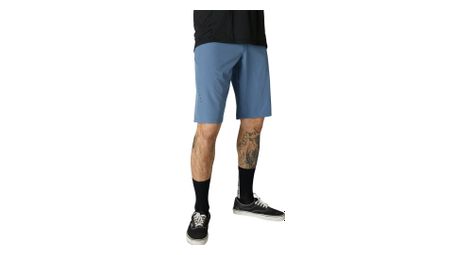 Short avec peau fox flexair lite bleu