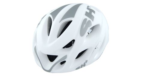 Casque de vélo shirocco s-tech blanc / argent mat