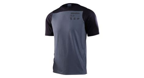 Maillot manches courtes troy lee designs skyline gris xl