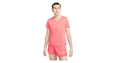 Camiseta de manga corta nike dri-fit one para mujer rosa
