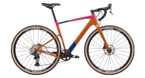 Bicicletta da ghiaia cannondale topstone carbon sram apex xplr 12v 700 mm marrone xs / 147-165 cm